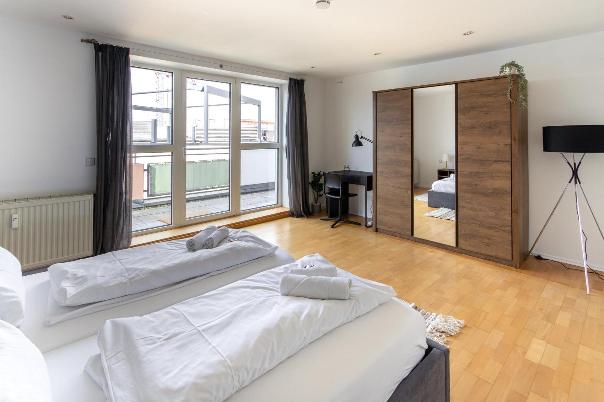 Penthouse-Maisonette - City Center, Highspeed Internet, Garage ヴォルムス エクステリア 写真