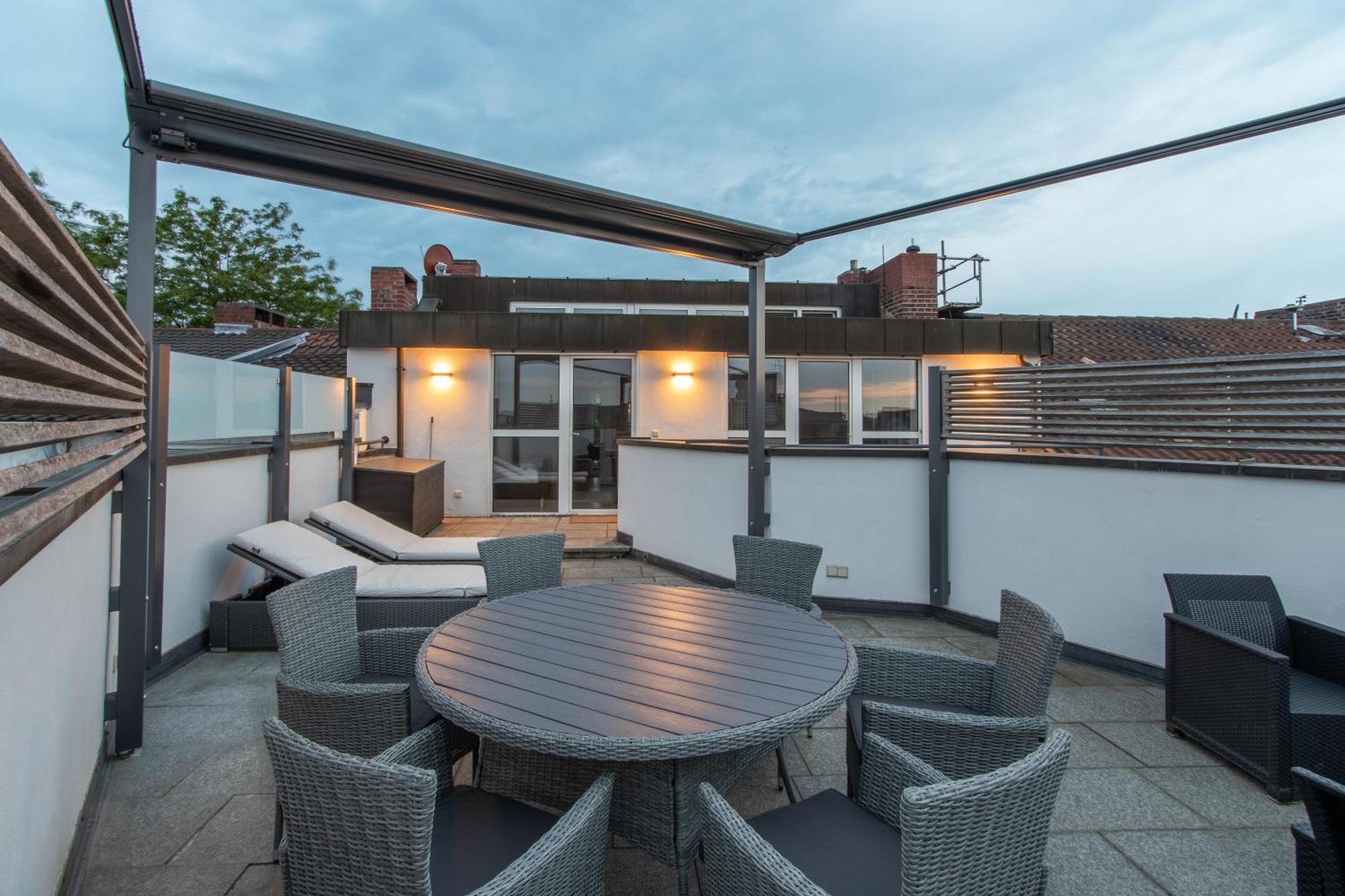 Penthouse-Maisonette - City Center, Highspeed Internet, Garage ヴォルムス エクステリア 写真