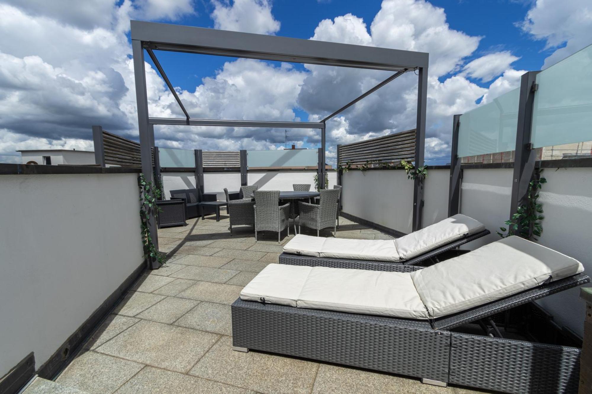 Penthouse-Maisonette - City Center, Highspeed Internet, Garage ヴォルムス エクステリア 写真